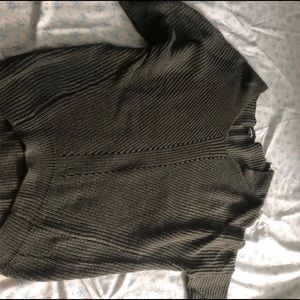 Olive oversized sweater